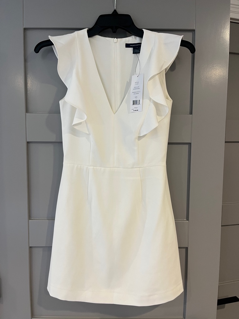Brand New French Connection White Dress